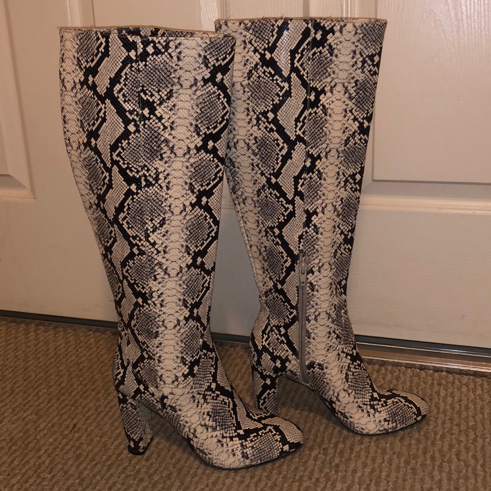 ANTONIO MELANI SNAKE BOOTS